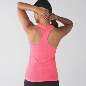 RARE Hot Pink Swiftly Tech Tank Top